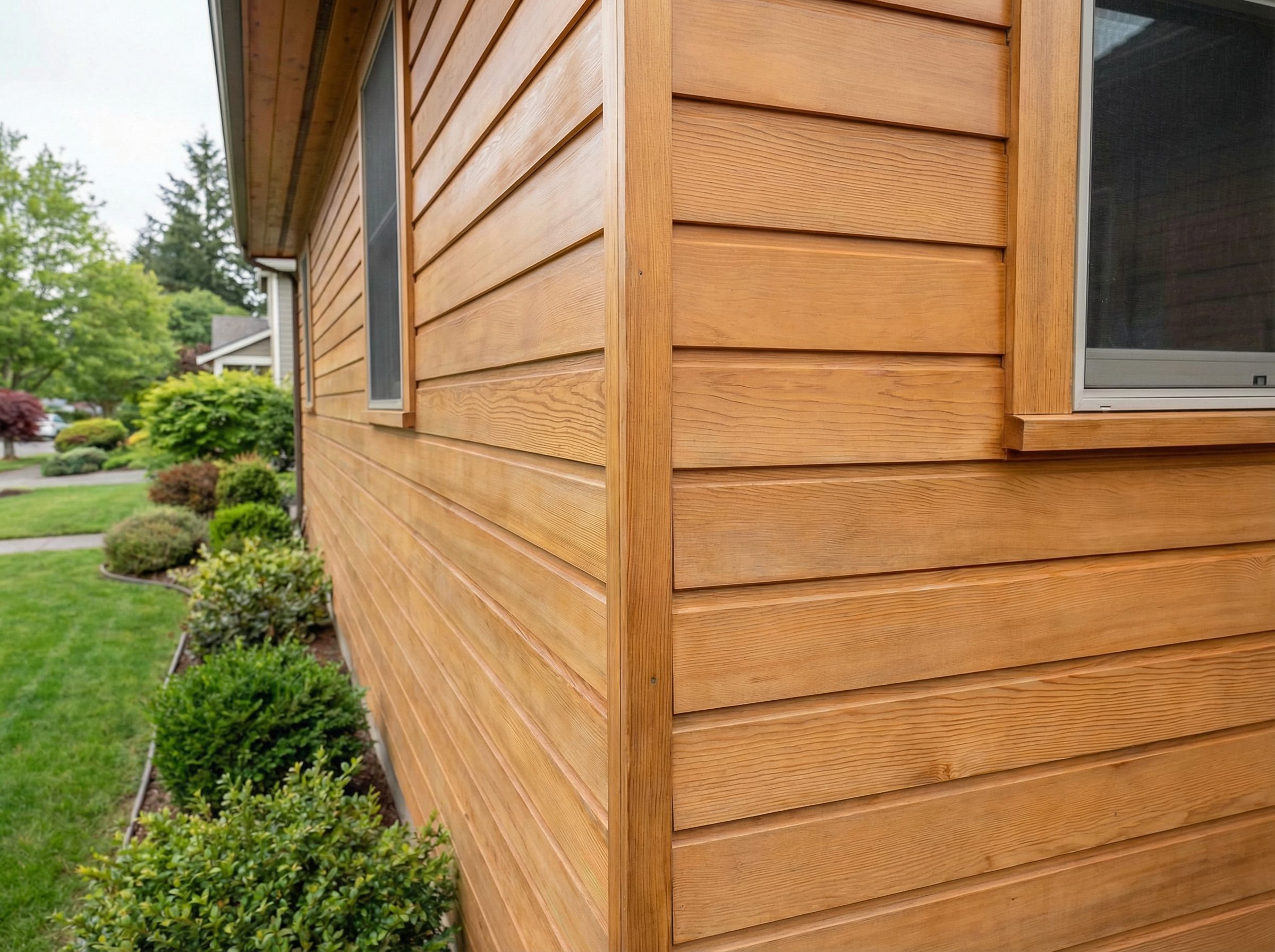 Wood Siding After